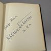 Autografbok med autografer, 1900-tal.