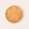 Guldmynt, 21,6k guld, 20kr, Danmark, 1917.
