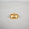Ringar, 2st, 23k guld, 18/1900-tal.