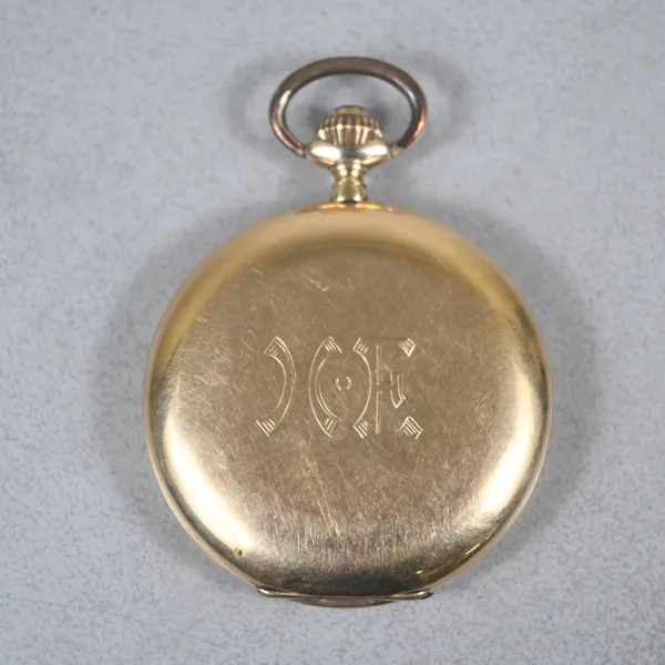 Savonett, 14k guld, Monark, 1900-talets första hälft. 
