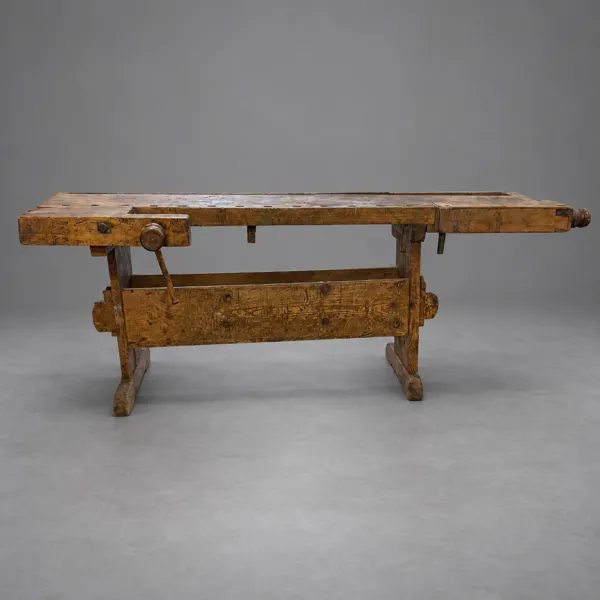 Snickarbänk, furu, 18/1900-tal.