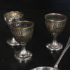 Nysilver, ett parti, ca 2kg, 18/1900-tal.
