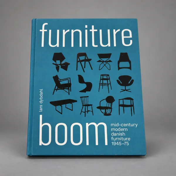 Bok, Lars Dybdahl, ”Furniture Boom”, dansk möbeldesign 1945–1975.