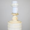 Bordslampor, 2st, alabaster, 1900-talets andra hälft.