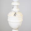 Bordslampor, 2st, alabaster, 1900-talets andra hälft.