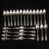 Carl Lindqvist, skedar, 24st, silver, Helsingfors, 1857. 