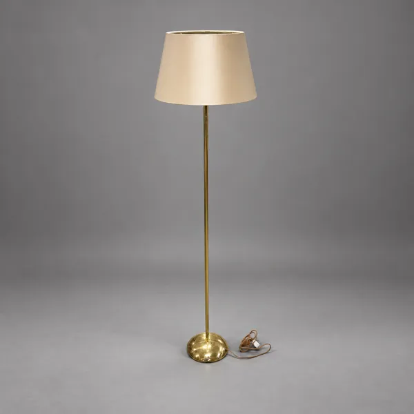 Golvlampa, mässing, Eskilstuna Elektrofabrik, 1960/70-tal.