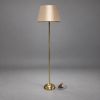 Golvlampa, mässing, Eskilstuna Elektrofabrik, 1960/70-tal.