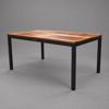 Trädgårdsgrupp, 7 delar, teak, Brafab, 2000-tal.