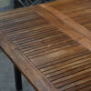 Trädgårdsgrupp, 7 delar, teak, Brafab, 2000-tal.