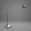 Golvlampa, "Sweep", stål, Malmbergs, 1900-tal.