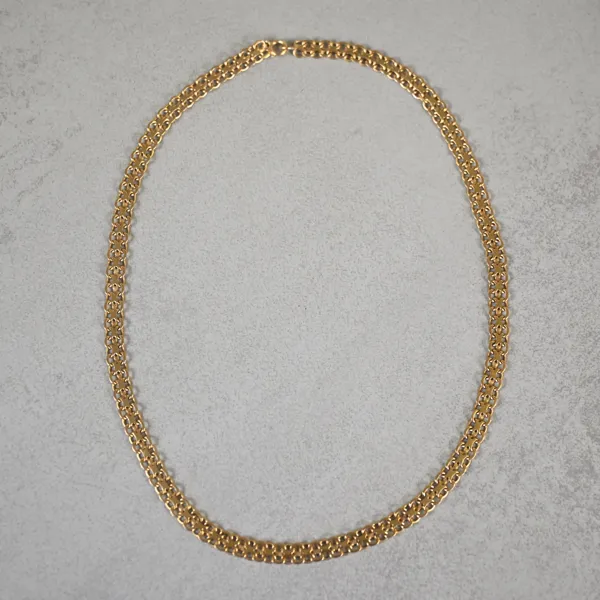 Halsband, X-länk, 18k guld, Belco Marianne Orne, Stockholm, 1952.