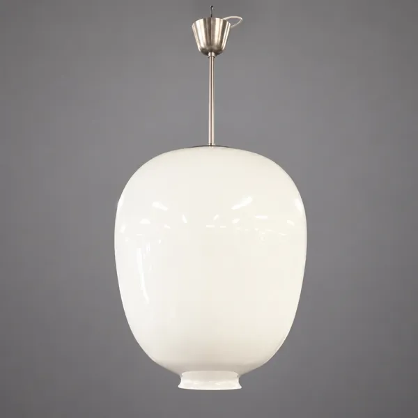 Harald Notini, taklampa, modell "11555", Arvid Böhlmarks Lampfabrik, Stockholm, 1940-tal.