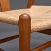 Hans J. Wegner, stolar, 4st, modell "CH-24", Carl Hansen & Son, Danmark.