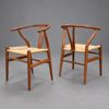 Hans J. Wegner, stolar, ett par, modell "CH-24", Carl Hansen & Son, Danmark.