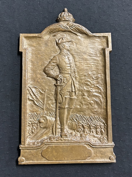  Karl XII Bronstavla 