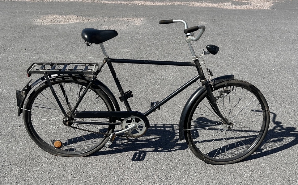 Herrcykel, kronan