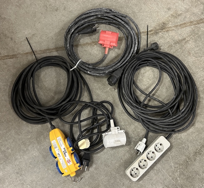 Kabel, förlängningssladd 