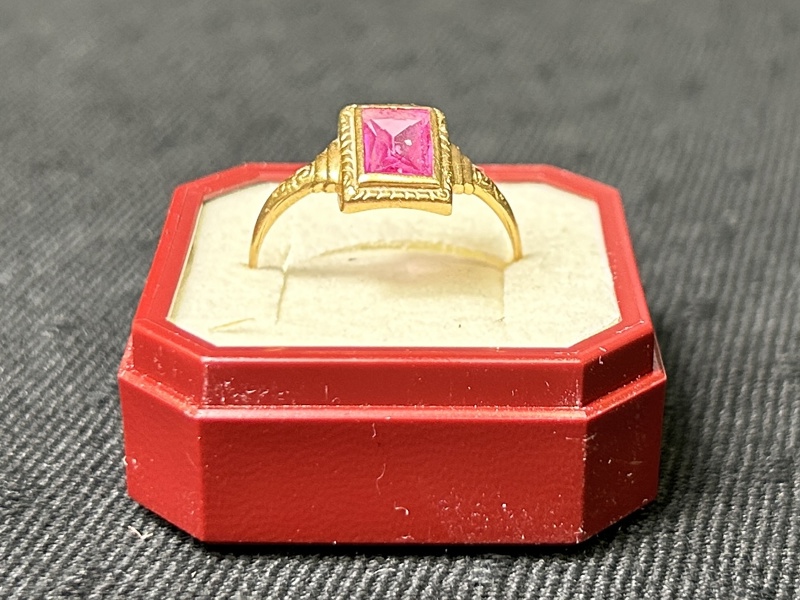 Guldring 18 karat