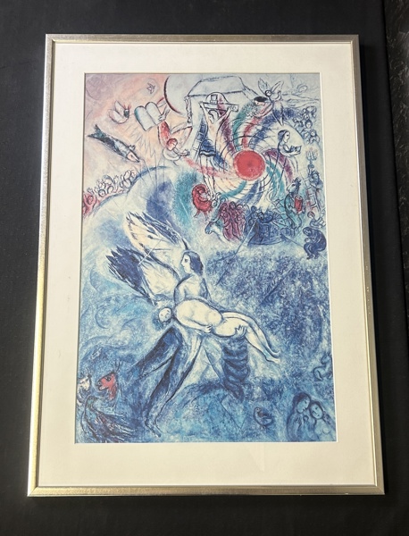 Marc Chagall inramad affisch 