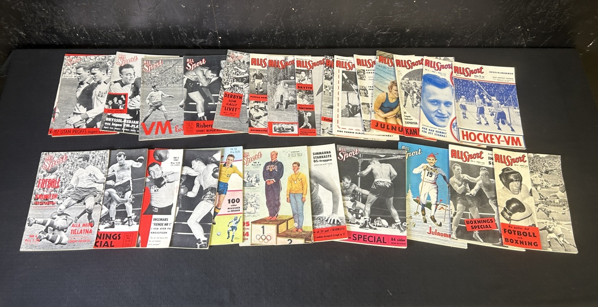 Tidningar All Sport 1960-tal