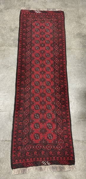 Handknuten matta Afghan