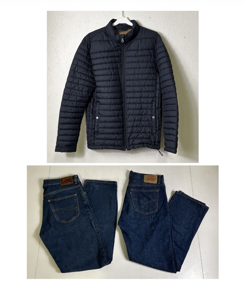  Jeans 2st Lewis stl 34/30 och Lee stl 34/32 Jacka Jack&Jones stl M