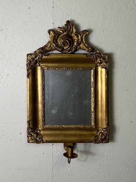 Spegellampett Rokoko, 1800 tal