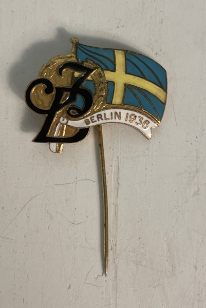 OS Berlin 1936 pins/nålmärke 