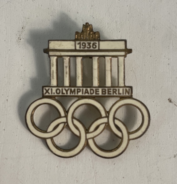 OS Berlin 1936 pins/nålmärke 