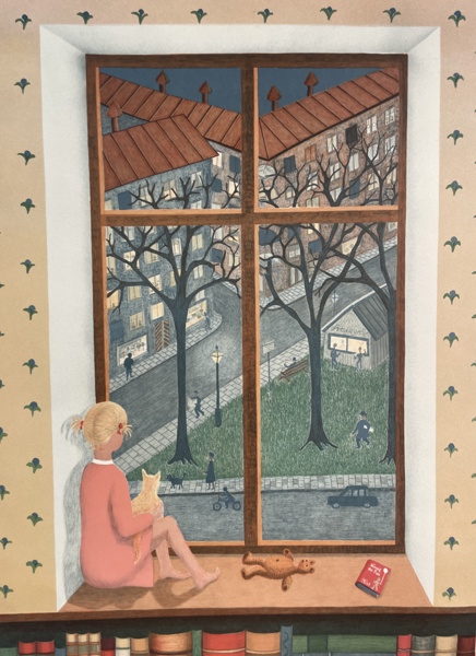 Färglitografi Mona Starfelt 