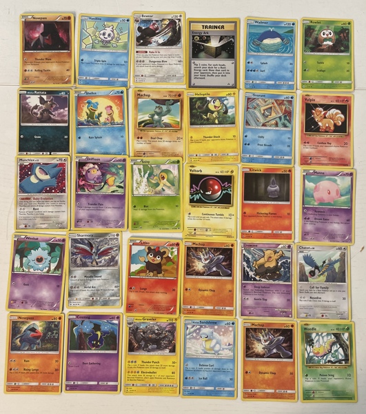 Pokémonkort 30 st