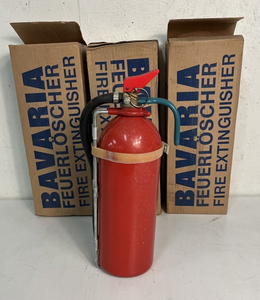3 st 2 kgs Pulverbrandsläckare Bavaria