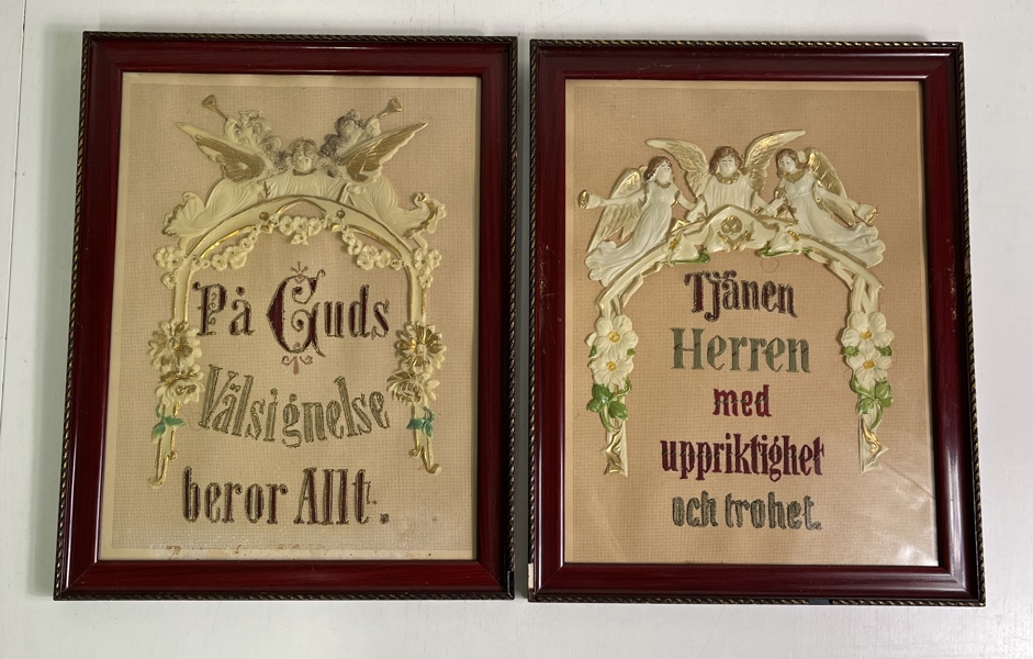 2 st tavlor, religiösa motiv