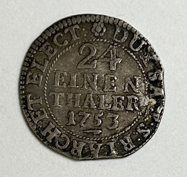 GERMANY 24 Einen Thaler 1753