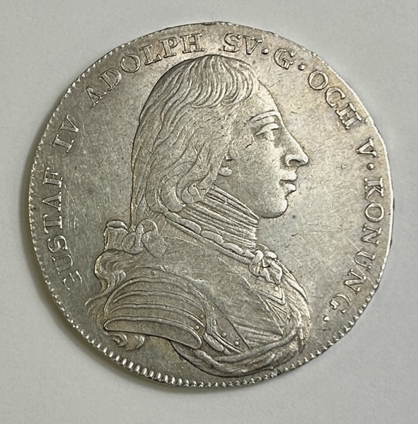 Gustav IV Adolf 1 riksdaler 1806