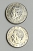 Sverige Gustav VI Adolf 2st 1Kr 1964 & 1965 UNC Silver