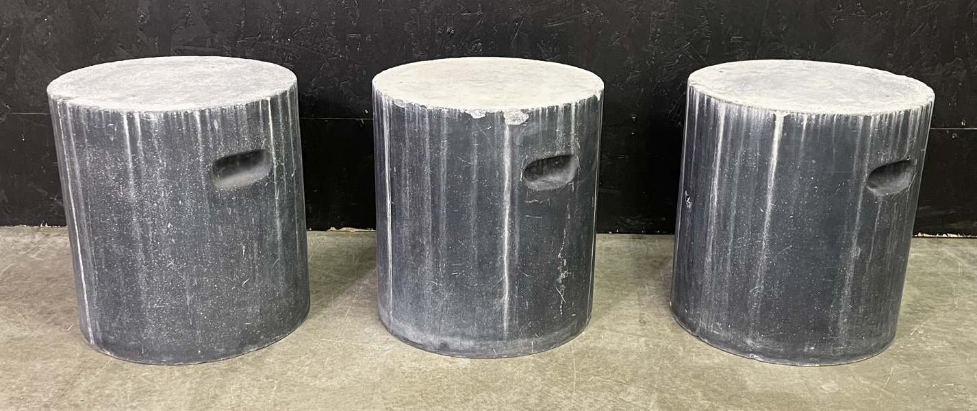 Piedestal/Pall 3 st i lättbetong och glasfiber 