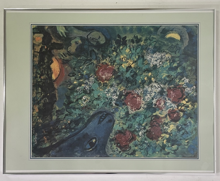 Tavla tryck/affisch Marc Chagall  
