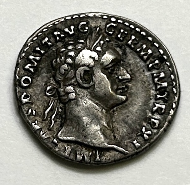 Rom Denar Domitian 81-96 eKr