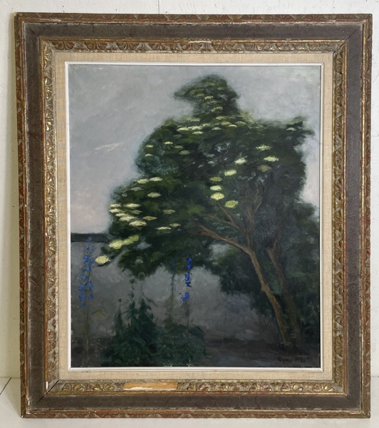 Olja på duk Ryno Frieberg 1946