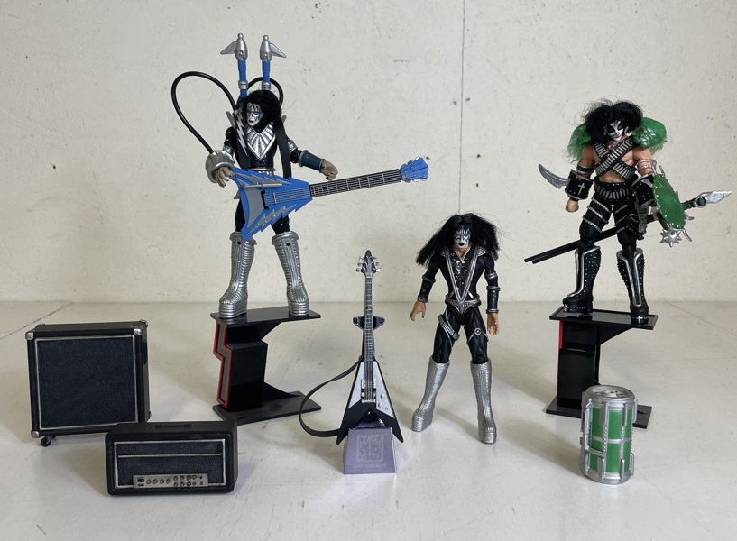 Kiss figurier 1997 & 1998 