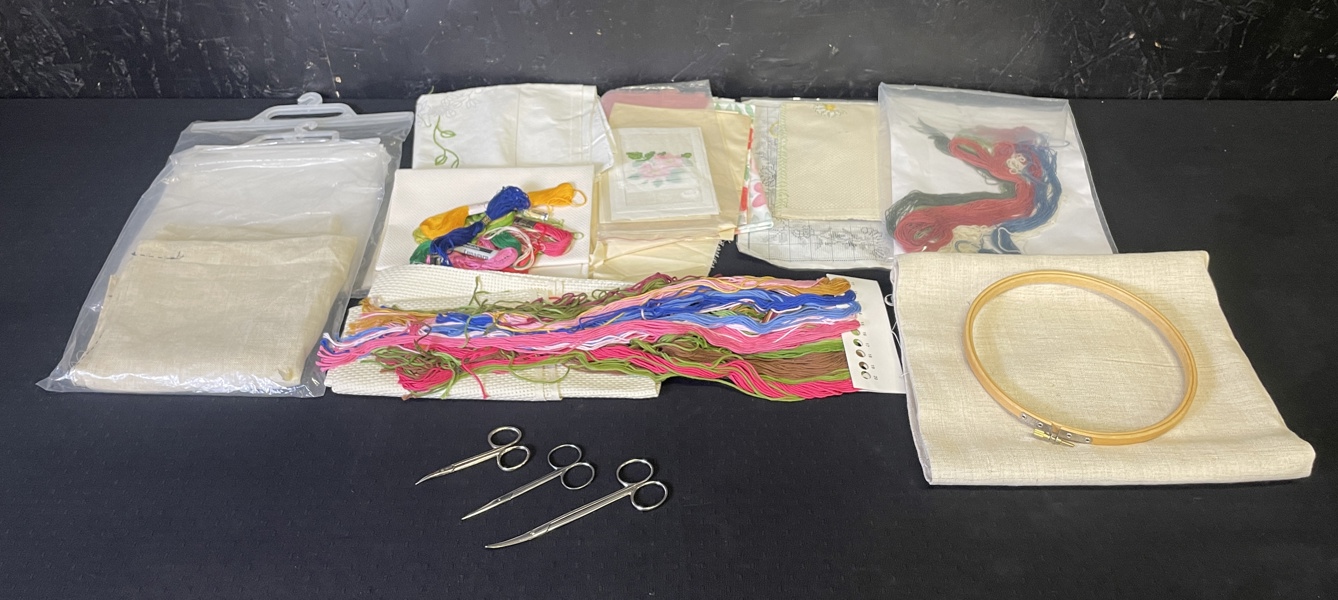 Broderimaterial 
