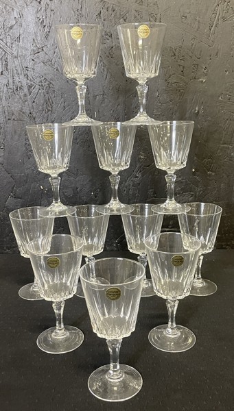 Vinglas 12 st Cristal D'Arques Paris