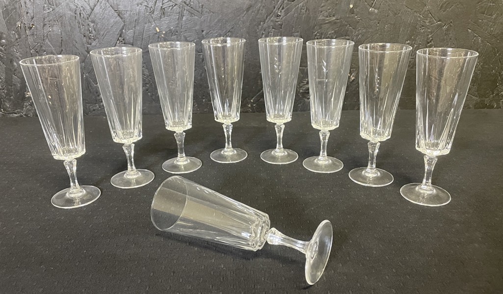 Champagneglas 9 st d'Arques Paris