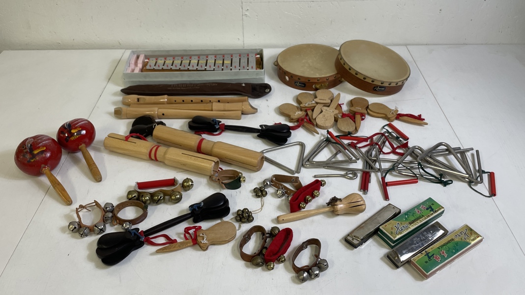 Diverse Musikinstrument 