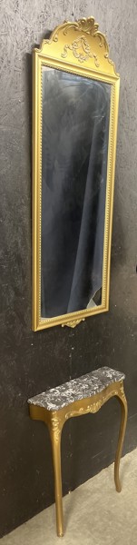 Spegel med konsolbord 