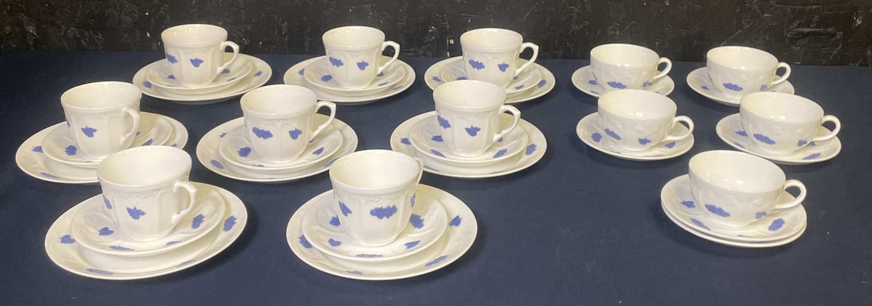 Gustavsberg "Blå Blom" Kaffeservisdelar 