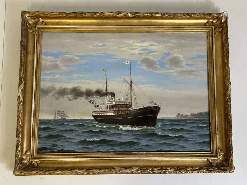 Olja på pannå ”Germania” Claus Anton Kölle 1898