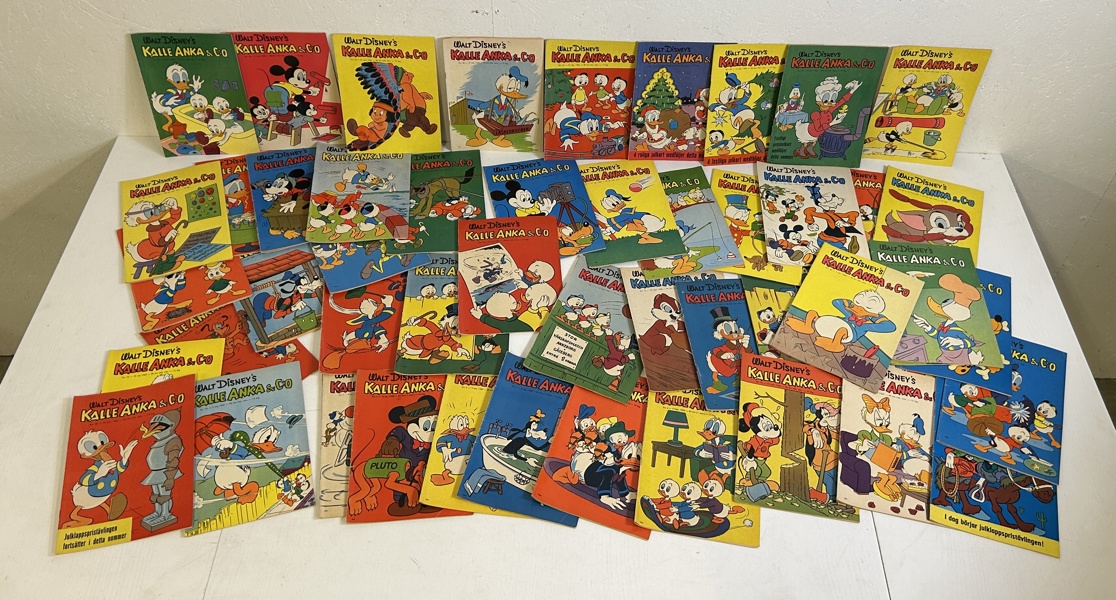 Serietidningar Kalle Anka 1960 (ej genomgångna) 